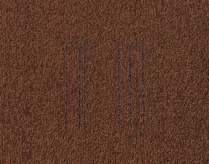 Abstract Bruin - Restpartij - 50 m², Huis en Inrichting, Stoffering | Vloerbedekking, Tapijttegels, Bruin, Nieuw, Ophalen of Verzenden