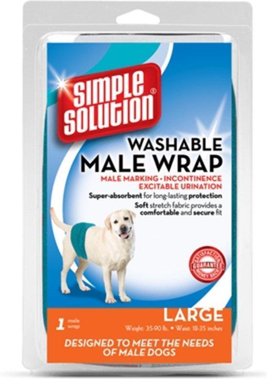 Simple Solution Wasbare Plasband - L: 48-59 cm, Dieren en Toebehoren, Honden-accessoires, Verzenden