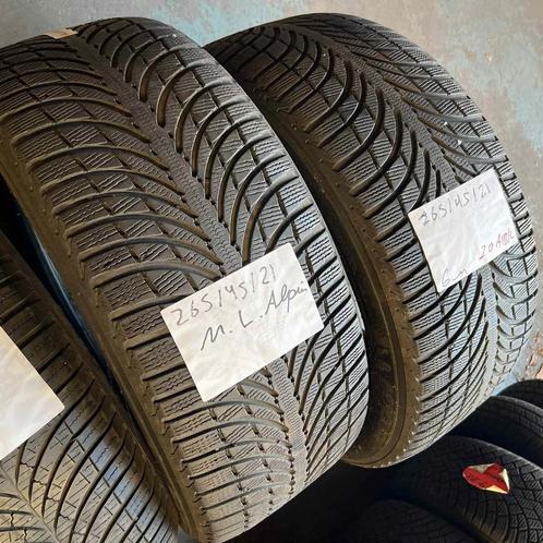 2 x Michelin Latitude Alpin 265-45-21 Winterbanden 6mm, Auto-onderdelen, Banden en Velgen, 21 inch, Winterbanden, 265 mm, Personenwagen