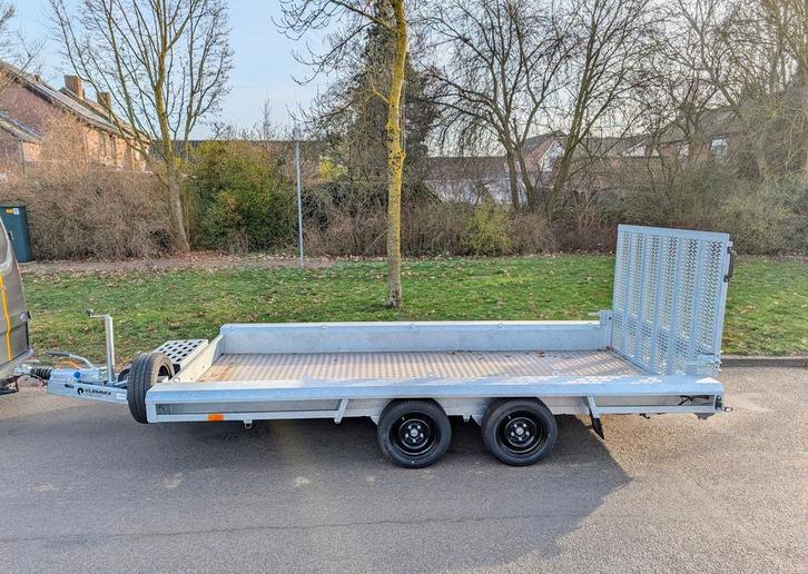 Vlemmix | machinetransporter | aanhanger | aanhangwagen, Auto diversen, Aanhangers en Bagagewagens, Nieuw, Ophalen