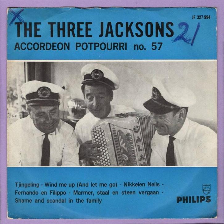 Three Jacksons – Accordeon Potpourri No. 57 (7-Vinyl-Single, Cd's en Dvd's, Vinyl Singles, Ophalen of Verzenden
