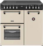 Stoves Richmond 90 Ei DX RTY inductie fornuis - creme - Delu, Witgoed en Apparatuur, Fornuizen, Verzenden, 60 cm of meer, Nieuw