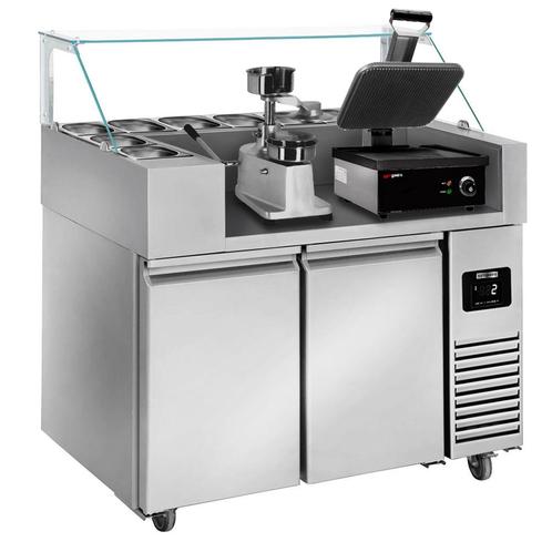 GGM Gastro | Voorbereidingstafel - 1210mm - 2 deuren - voor, Zakelijke goederen, Horeca | Meubilair en Inrichting, Nieuw in verpakking