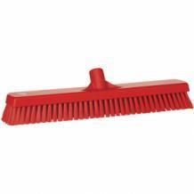 Vikan vloerschrobber 30 cm rood medium vezel, Huis en Inrichting, Schoonmaakartikelen, Verzenden