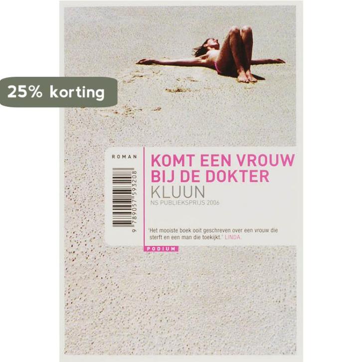 Komt een vrouw bij de dokter 9789057593208 Kluun, Boeken, Romans, Gelezen, Verzenden