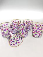 Secoloventesimo - Drinkservies (6) - Bladeren van amethisten