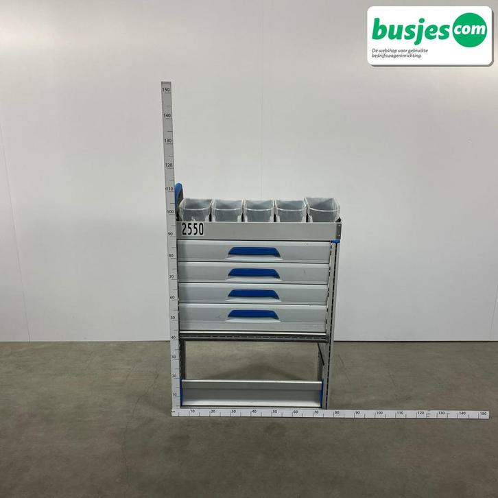 Sortimo staal alu gebruikte bedrijfswagen inrichting (nr 255, Auto diversen, Overige Auto diversen, Ophalen of Verzenden