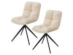 Veiling - Eetkamerstoel / Draaistoel Dallas - Set van 2 - Be, Nieuw