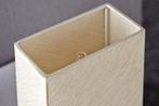 Moderne tafellamp TWILIGHT 25cm zwart beige tafellamp -, Ophalen of Verzenden, Nieuw
