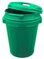 Voerton met draaisluiting 70L - groen, Ophalen of Verzenden