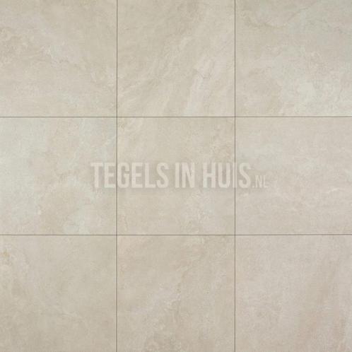 Vloertegel / wandtegel pietra cap tan beige gepolijst 90x90, Doe-het-zelf en Verbouw, Tegels, Vloertegels, Nieuw, 10 m² of meer