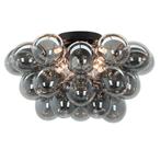 Design plafondlamp grijs, Cyril, Ophalen of Verzenden, Nieuw, Glas, Design