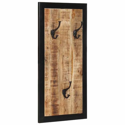 vidaXL Kapstok 40x2x80 cm massief ruw mangohout, Huis en Inrichting, Woonaccessoires | Kapstokken, Nieuw, Verzenden