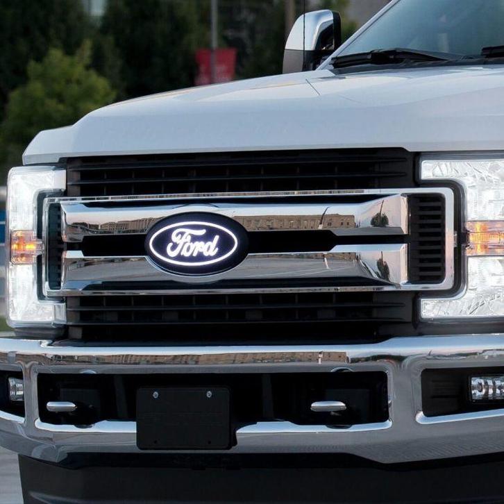 Putco 17-19 Ford SuperDuty Front Luminix Ford LED Emblem -, Auto-onderdelen, Verlichting, Ophalen of Verzenden