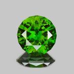 1 pcs Groen, Geel Demantoid - 0.97 ct - International, Nieuw