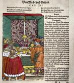 Hans Weiditz (1500-1536) - Woodcut leaf; Medieval Life: Of