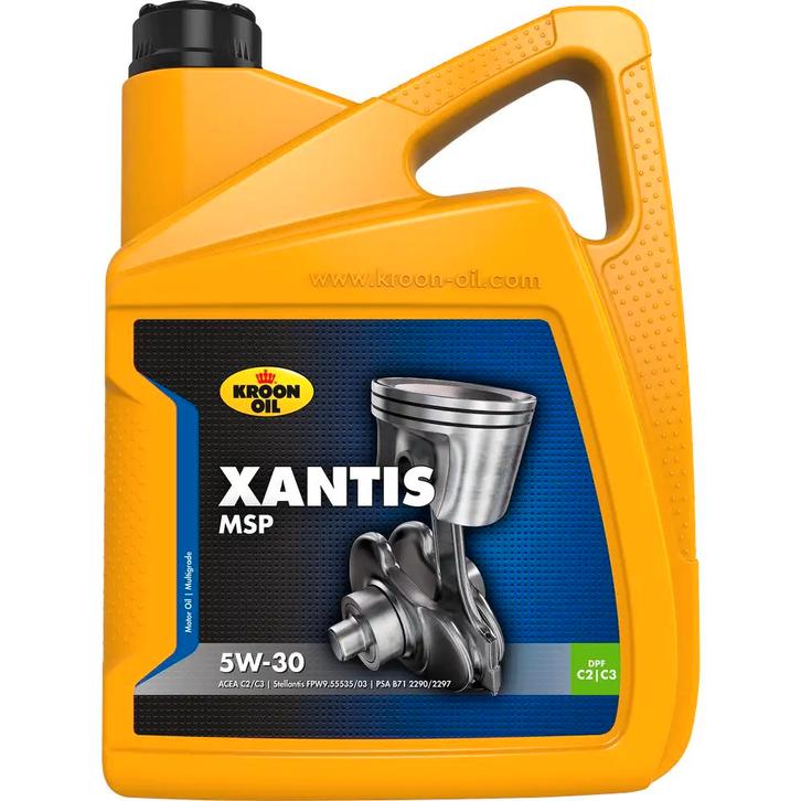Kroon-Oil Motorolie Xantis MSP 5W-30 5 Liter, Auto diversen, Onderhoudsmiddelen, Verzenden