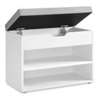 Schoenenbank met Kussen –3-Laags Rek en Opbergruimte 30×60×4, Huis en Inrichting, Kasten | Schoenenkasten, Verzenden, Nieuw