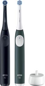 Oral-B iO 2 Zwart en Groen Duo Pack elektrische, Sieraden, Tassen en Uiterlijk, Uiterlijk | Mondverzorging, Verzenden, Nieuw