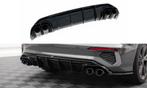 Diffuser Audi S-Line Sedan 8Y Maxton Glans Zwart met, Ophalen of Verzenden, Nieuw