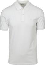 Scotch And Soda Core Piqué Polo Wit maat M Heren, Wit, Scotch and Soda, Nieuw, Verzenden