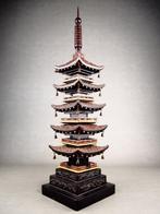 Hout, Lacquerware - Inach Shitsugei-d  - Zeer mooi, Antiek en Kunst