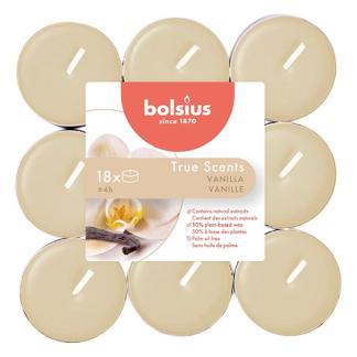 Geurtheelichten | Bolsius | Vanilla | 18 stuks, Huis en Inrichting, Woonaccessoires | Kandelaars en Kaarsen, Nieuw, Verzenden