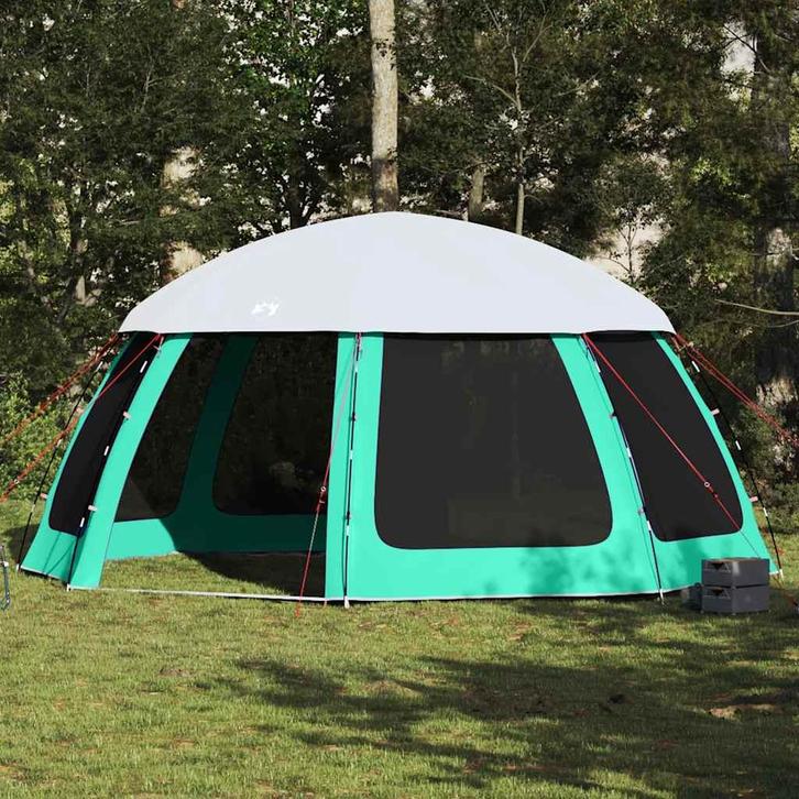 vidaXL Zwembadtent uitneembare buiten- gaaswanden 510x510 cm, Caravans en Kamperen, Tenten, Nieuw, tot en met 2, Verzenden