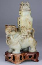 Chinese beeldhouwwerk vazen - Leeuw Chimère - Archaïsche, Antiek en Kunst
