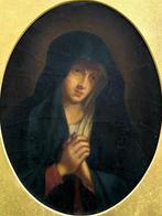 Giovanni Battista Salvi (1609-1685), Naar - The Virgin at, Antiek en Kunst, Kunst | Schilderijen | Klassiek