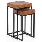 Bijzettafel Swansea 50cm-WL5M660, Ophalen of Verzenden, Nieuw