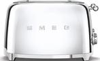 Smeg TSF03SSEU broodrooster chroom, Witgoed en Apparatuur, Broodroosters, Verzenden, Nieuw