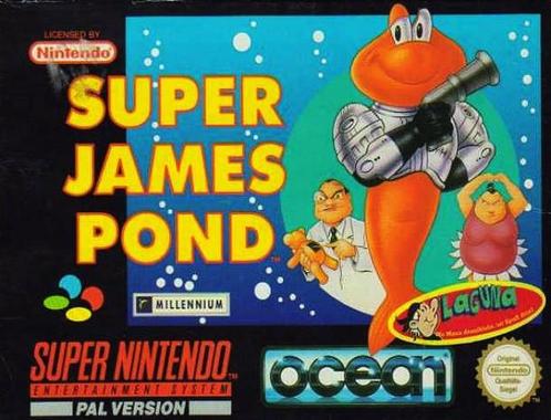Super James Pond (zonder handleiding) (Super Nintendo), Spelcomputers en Games, Games | Nintendo Super NES, Gebruikt, Verzenden