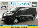 Citroën Jumpy 2.0 BlueHDI L3H1 DC 6 Pers 2xSchuifdeur €374pm, Citroën, Zwart, Nieuw, Lease