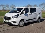 Ford Transit Custom 320 2.0 TDCI L2H1 DC, Automaat, Stof, Gebruikt, Wit