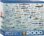 Evolution of Military Aircraft Puzzel (2000 stukjes) |, Nieuw, Verzenden