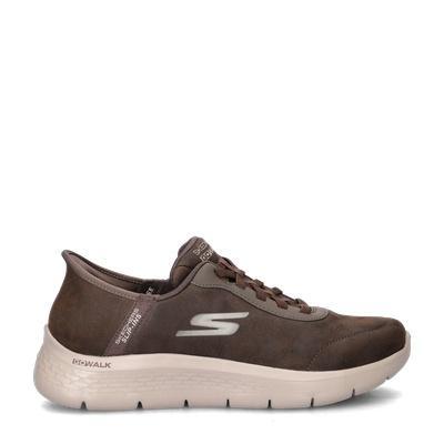 Skechers Go Walk Flex Hands Free Slip-In instapschoenen, Kleding | Heren, Schoenen, Bruin, Nieuw, Verzenden