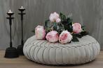 Rond velvet kussen Sand 60 cm, Huis en Inrichting, Woonaccessoires | Kussens, Ophalen of Verzenden, Nieuw