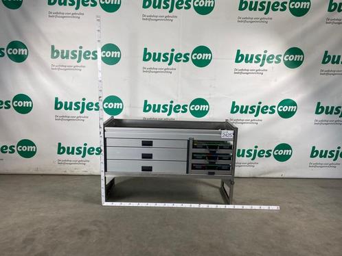 Aluca aluminium bedrijfswageninrichting gebruikt (nr 2425), Auto diversen, Overige Auto diversen, Ophalen of Verzenden