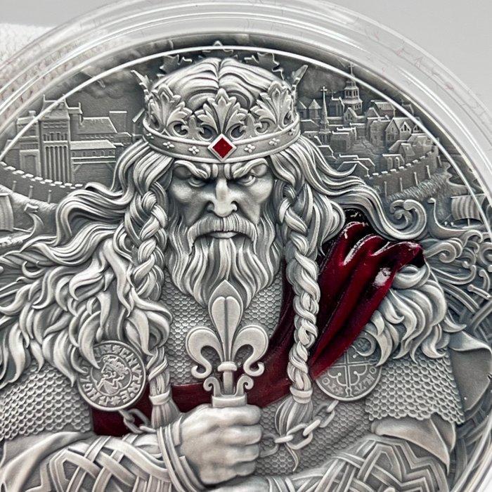 Kameroen. 2000 Francs 2025 – King Cnut the Great – 2 oz, Postzegels en Munten, Munten | Europa | Niet-Euromunten