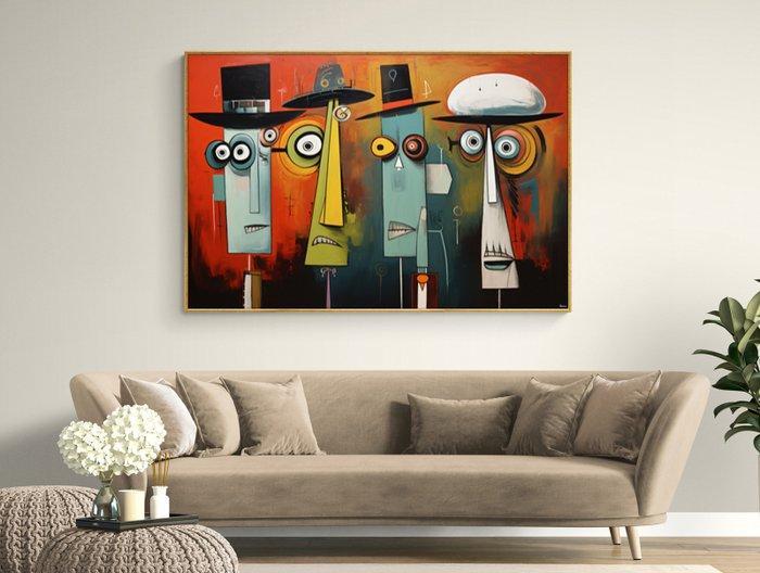 Felix van Horst - Hat Heads (XXL), Antiek en Kunst, Kunst | Designobjecten