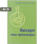 Recept voor oplossingen 9789026518058 F. Jacob, Boeken, Verzenden, Gelezen, F. Jacob