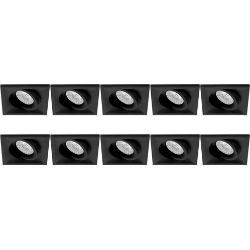 10x Spot Armatuur - GU10 Inbouwspot - Pragmi Qiundo Pro, Huis en Inrichting, Lampen | Spots, Plafondspot of Wandspot, Nieuw, Led