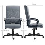 TRUUSK Ergonomische Bureaustoel - Kantelfunctie - Hoogte Ver, Verzenden, Nieuw