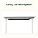 Kabelgoot bureau - Kabel management - Zwart - CMP027 - FLEXI, Doe-het-zelf en Verbouw, Elektra en Kabels, Verzenden, Zo goed als nieuw