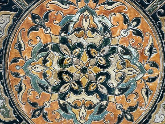 Johann Maresch wandbord – model 5407 - Bord - Terracotta, Antiek en Kunst, Antiek | Glas en Kristal