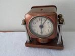 Wekker - Antiek Messing, nikkel, cellulose, hout - 1920-1930, Antiek en Kunst, Antiek | Klokken