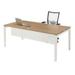 Recht N-poot bureau, 200 x 80 cm, Overige plaatsen, Ophalen of Verzenden, Nieuw in verpakking, Bureau