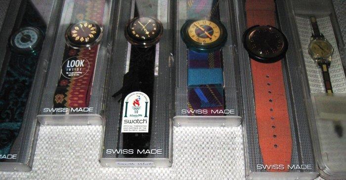 Swatch - PWK188 PWM101 PMB102 PWK174 PWBK128 LK276G - Zonder, Sieraden, Tassen en Uiterlijk, Horloges | Heren
