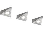 Wandlamp TRIO Leuchten Ecco - Nikkel (set van 3), Verzenden, Zo goed als nieuw